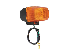 PISCA COMPLETO SEM LAMPADA PARA BROS - 2012 - POP 100 - 2015 - XLR 125  - 1997 - 2002 UNIVERSAL AMARELA