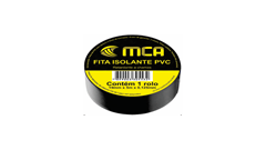 FITA ISOLANTE ANTI CHAMA COM PROTECAO UV PARA AMBIENTES INTERNOS E EXTERNOS 19MM X 20 METROS