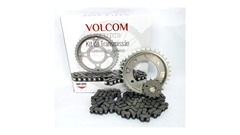 KIT DE TRANSMISSAO SEM RETENTOR ACO 1045 PARA POP110I 2016 A 2022 - POP100 2007 A 2015