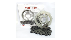 KIT DE TRANSMISSAO SEM RETENTOR ACO 1045 PARA TODAY 125 1989 A 1994 - TITAN 125 1995 A 1999