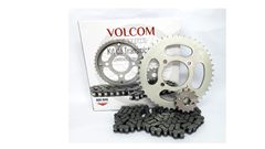 KIT DE TRANSMISSAO SEM RETENTOR ACO 1045 PARA YBR 125 2000 A 2001