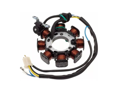 ESTATOR COM BOBINA DE PULSO PARA YBR 125 K/E 2006 A 2008 - FACTOR 125 K/E 2009 A 2010 - XTZ 125 K/E 2006 A 2010