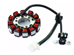 ESTATOR COM BOBINA DE PULSO PARA TITAN 150 KS/ES 2009 A 2010 -  FAN 150 ESI 2010 - TITAN 150 EX 2010