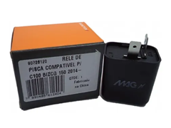 RELE DE PISCA (2 PINOS) PARA TITAN150 ESD 2014 2015 - BIZ100 KS 1998 A 2005 - DREAM 1993 A 1997