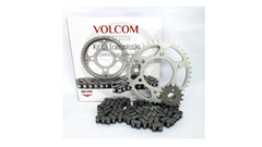 KIT DE TRANSMISSAO SEM RETENTOR ACO 1045 PARA FAZER 150 ED 2014 A 2015 - FAZER 150 UBS 2018 A 2024