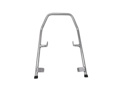 ALCA TRASEIRA MODELO ARROW (ESPORTIVA) PARA  POP 100 2007 A 2015 CROMADO