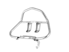 ALCA TRASEIRA MODELO ARROW (ESPORTIVA) PARA CG TITAN 150 2014 A 2015 - CG FAN 125/150/160 2014 A 2016 CROMADO