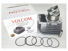 KIT CILINDRO DO MOTOR PARA TITAN125 KS/ES 2002 - 2004 FAN125 2005 - 2008 NXR125 BROS KS/ES 2003 A 2005