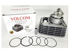 KIT CILINDRO DO MOTOR PARA TITAN 150 KS/ES 2004 - 2010 NXR 150 BROS ESD 2006 - 2014 CRF 150F 2012 A 2017