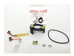 KIT SUPORTE E ESCOVA DO MOTOR DE PARTIDA PARA BIZ 100 1998 A 2015 -  STAR 50 2004 A 2016 - JONNY50 2006 A 2013