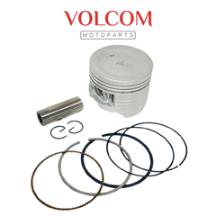 KIT PISTAO E ANEIS PARA BIZ 125 ES 2006 A 2015  - SKY 125 2011 A 2017 100