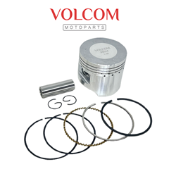 KIT PISTAO E ANEIS PARA BIZ 100 1998 A 2005 - POP 100 2007 A 2015 1.00