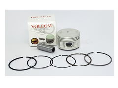 KIT PISTAO E ANEIS PARA YBR125 2000 - 2008 XTZ125 2003 - 2016 FACTOR125 2009 - 2016 1.00