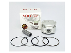 KIT PISTAO E ANEIS PARA TITAN125 1995 - 1999 XLR125 1997 - 2001 0.50