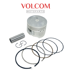 KIT PISTAO E ANEIS PARA TITAN 125 1995 A 1999 - XLR 125 1997 A 2001 1.00