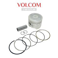 KIT PISTAO E ANEIS PARA TITAN 125 KS 2000 A 2001 - TODAY 125 1992 A 1994 - XLR 125 1997 A 2001 1.00