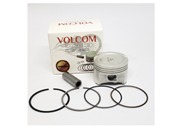 KIT PISTAO E  ANEIS PARA FAN125 2009 - 2018 - NXR125 BROS 2013 - 2015  0.50