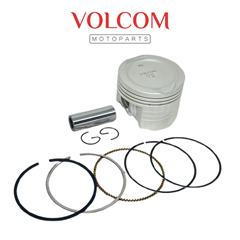 KIT PISTAO E  ANEIS PARA FAN 125 2009 A 2018 - NXR 125 BROS 2013 A 2015 1.00