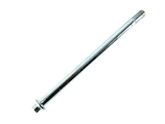 EIXO DA RODA DIANTEIRA COM PORCA PARA POP 100 2007 A 2015 - POP 110I 2016 A 2024 - BIZ100 KS 1998 A 2005