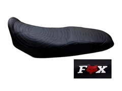 CAPA DE BANCO EMBORRACHADA  PARA MOTO UNIVERSAL (FOX) PRETA