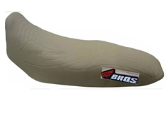 CAPA DE BANCO EMBORRACHADA PARA MOTO UNIVERSAL (BROS) MARRON