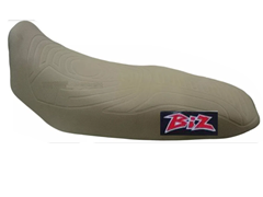 CAPA DE BANCO EMBORRACHADA PARA MOTO UNIVERSAL (BIZ) BEGE